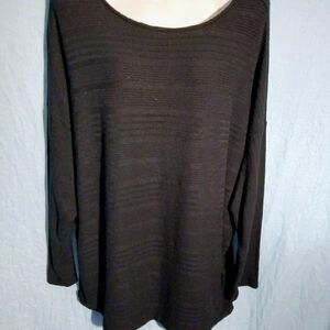 Simply Vera Wang black long sleeve shirt XXL / 1X